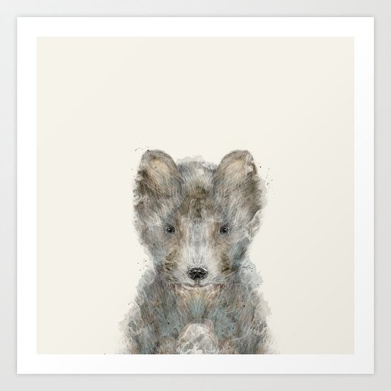 little wolf Art Print
