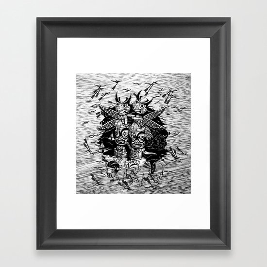 The Myth of Totummy Framed Art Print