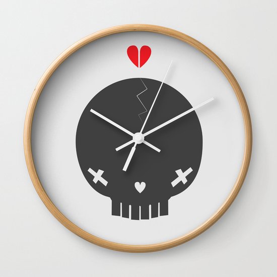 HEART BREAKER - ed. fact Wall Clock