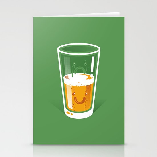 Pessimistic Optimist Stationery Cards