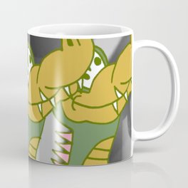 Cartoon Crocodiles Coffee Mug