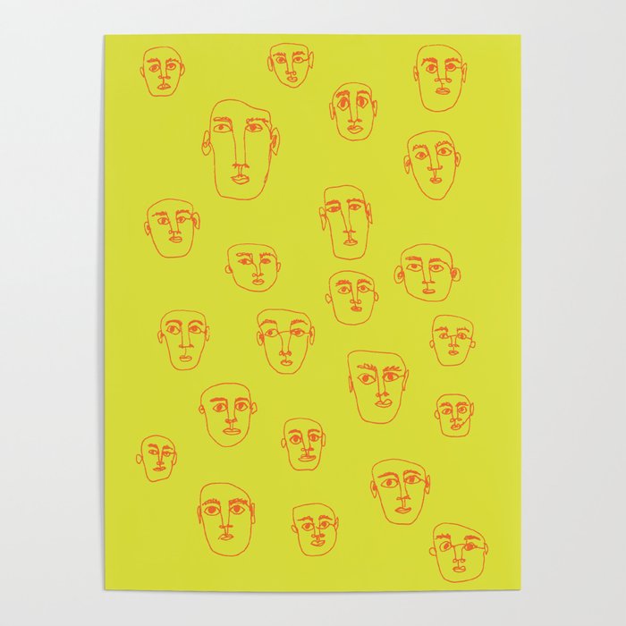 Faces in a Crowd pt.2 Poster