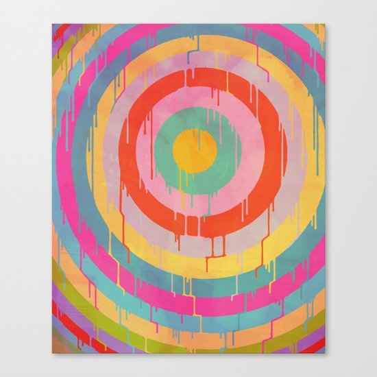 Wet Paint Canvas Print