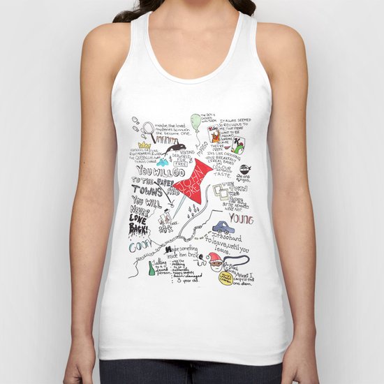 Paper towns, John Green Unisex Tank Top