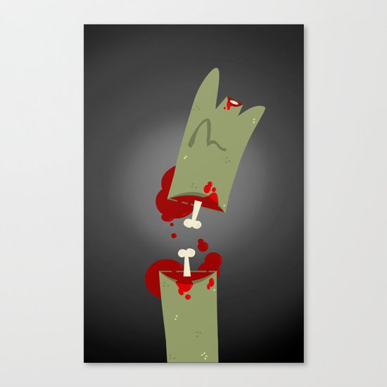 Lefty Zombie Canvas Print