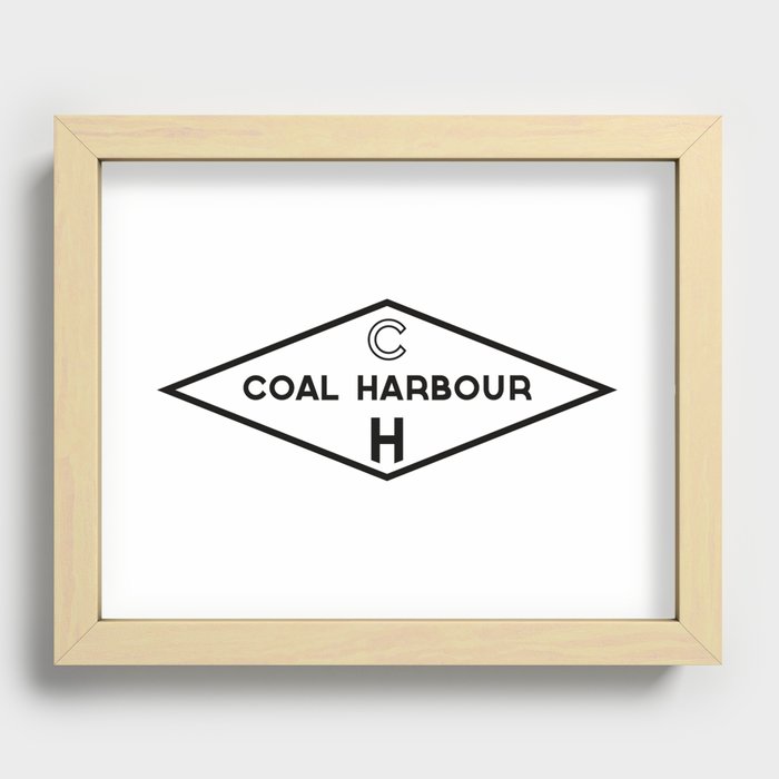COAL HARBOUR Recessed Framed Print