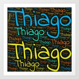 Thiago Art Print