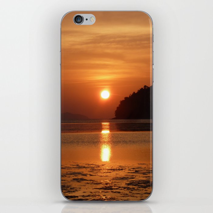 Sunset at Andaman Coast, Thailand iPhone Skin