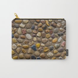 Pavement, paved street, colorful cobble stone (Nantong, China) (2015-3N-PAV) Carry-All Pouch | Citywalldecor, Photo, Cobblestone, Day, Vladmeytin, Cityprints, Colorfulstones, Digital, Color, City 