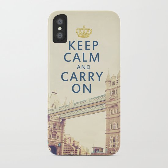 Keep Calm London iPhone Case
