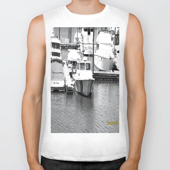 Boats BW Biker Tank