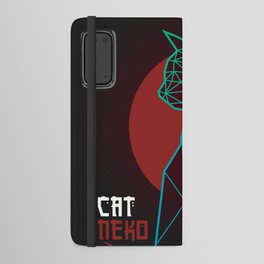 Gato, Neko y ネコ Android Wallet Case