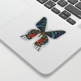Sunset Moth Sticker
