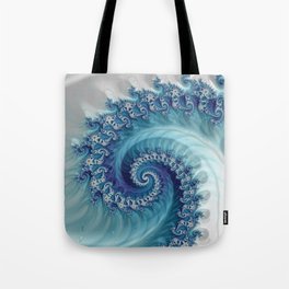 Sound of Seashell - Fractal Art Tote Bag