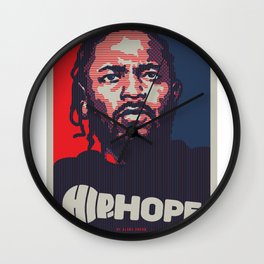 Mr.Kendrick ( HIP-HOPE Series ) Wall Clock