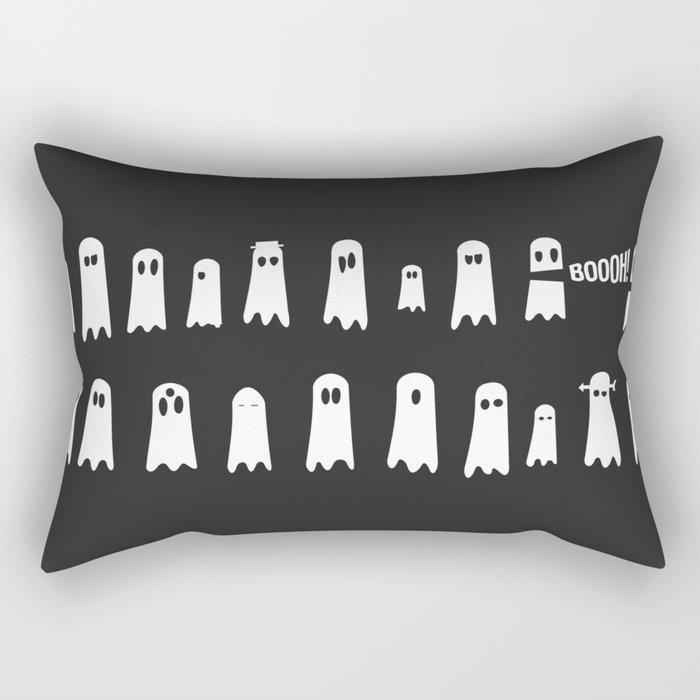 Little Ghosts Rectangular Pillow