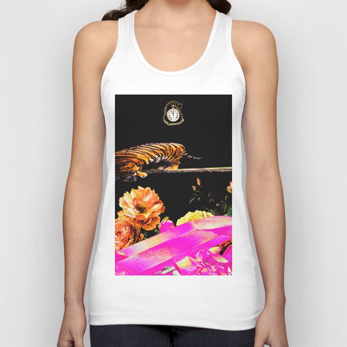 Tiger in Space Tank Top