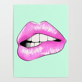 Lips Poster