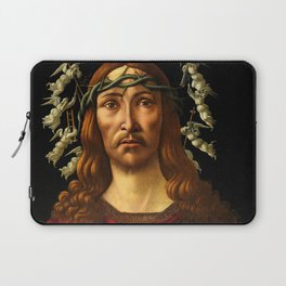 The Man of Sorrows by Sandro Botticelli Laptop Sleeve