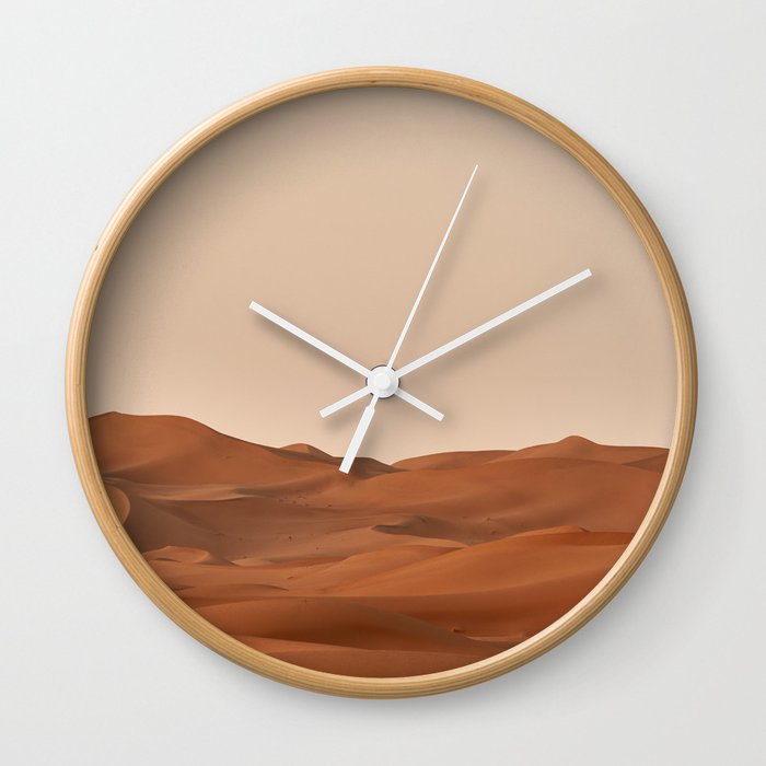 Desert Sand Wall Clock