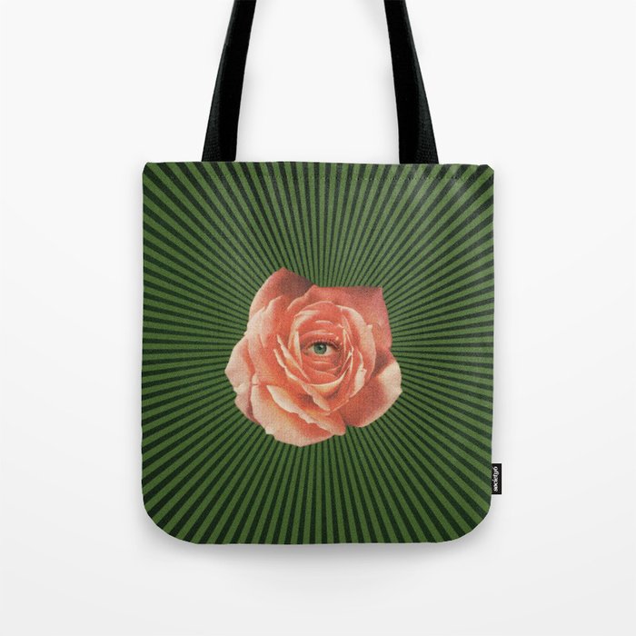 Rose Eye Tote Bag