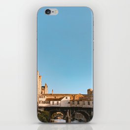 Great Britain Photography - Pulteney Bridge Going Over The River iPhone Skin