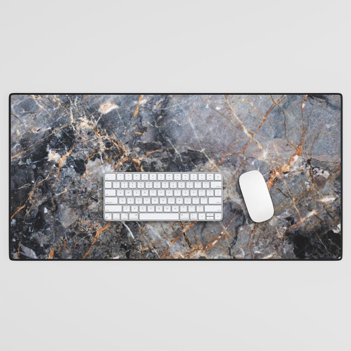 Abstract marble,stone decor  Desk Mat