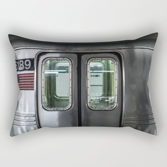 New York City Subway Rectangular Pillow