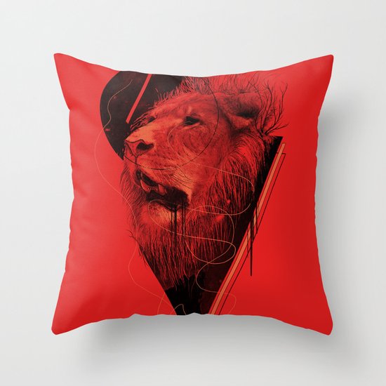 Hunger Strike Throw Pillow
