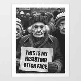 LADIES MARCH IX — Feminism Art — Women's March Photography Art Print