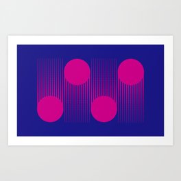 Pink Dots Art Print