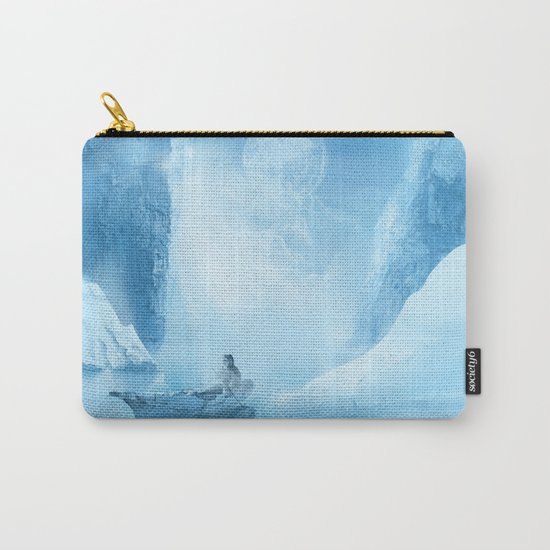 white landscape Carry-All Pouch
