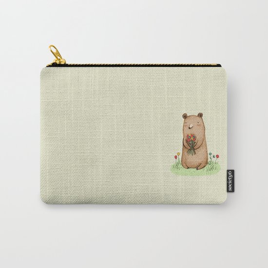 Bear Bouquet Carry-All Pouch
