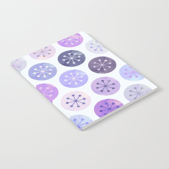 Watercolor Lovely Pattern VI Notebook