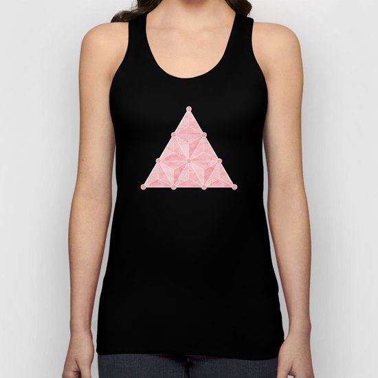 Gedesic Palm_Rose Unisex Tank Top