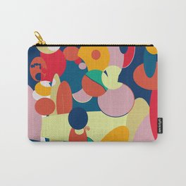 Cheerful Composition of Colored Circles Carry-All Pouch