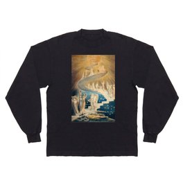 William Blake - Jacob's Ladder Long Sleeve T-shirt