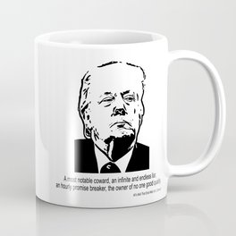 A Most Notable Coward Coffee Mug
