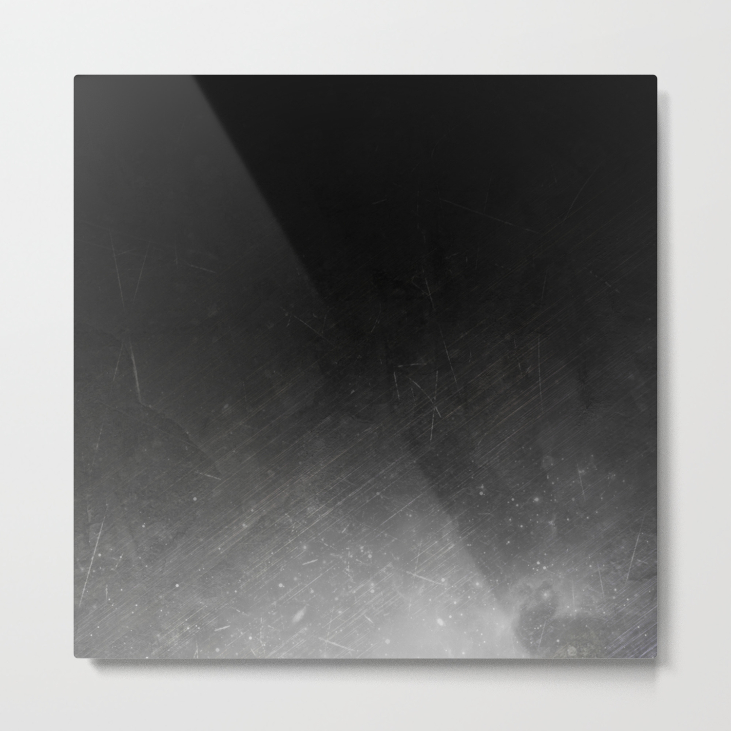 Black White Texture Galaxy Abstract Art Minimalist