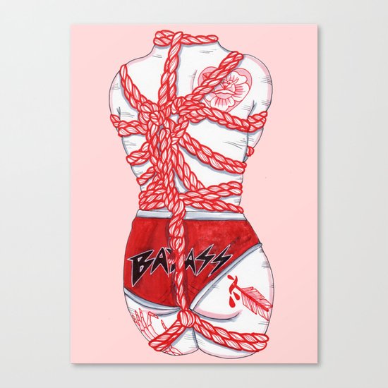 Bad Ass Canvas Print