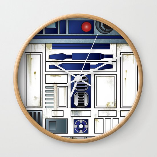 Plucky Droid Wall Clock