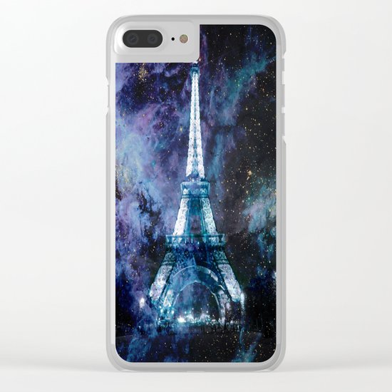 Paris dreams Clear iPhone Case