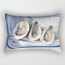 Oysters on Duxbury Bay Rectangular Pillow
