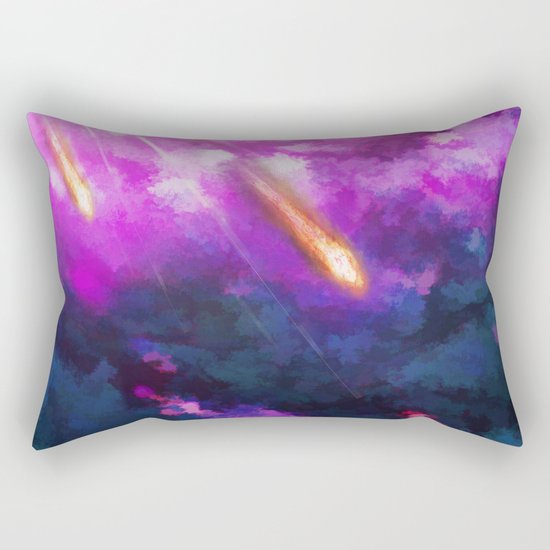 Falling stars Rectangular Pillow