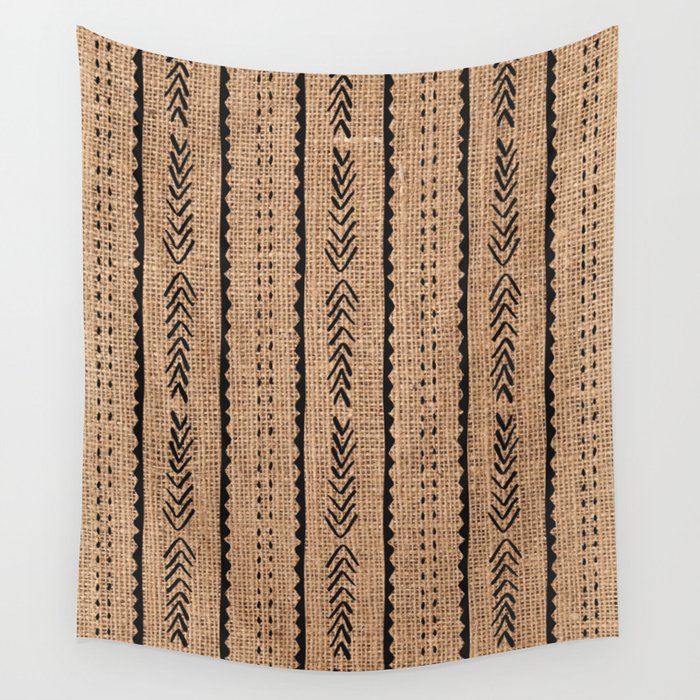 Burlap tapestry sales