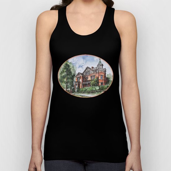 Armstrong Mansion Unisex Tank Top