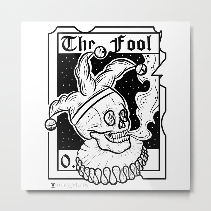 The Fool Metal Print