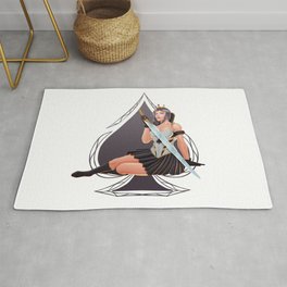 Queen of Spades Rug