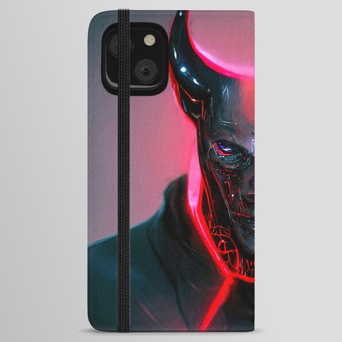 Cyber Devil iPhone Wallet Case