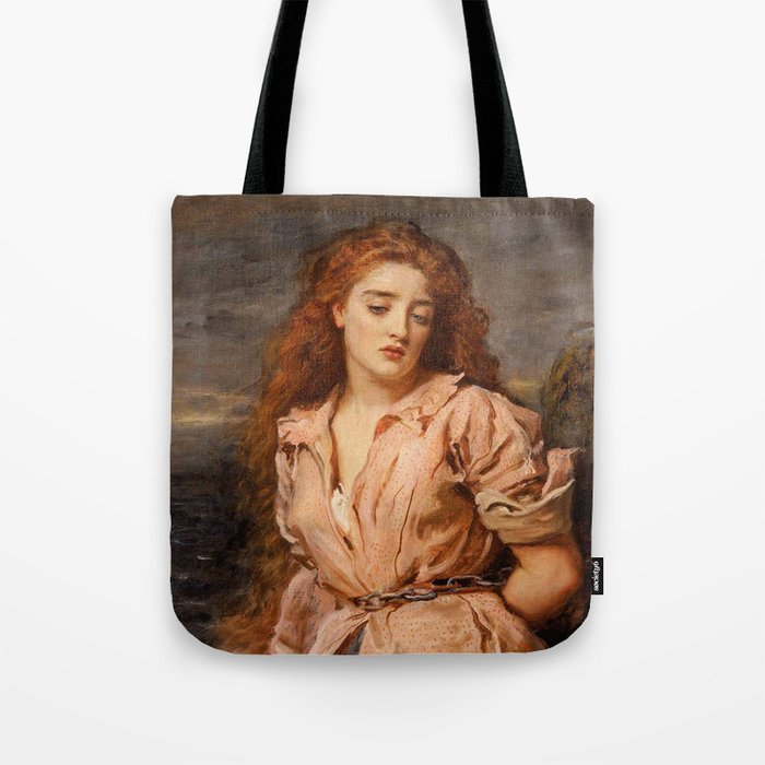 Andromeda chained to the rock Tote Bag